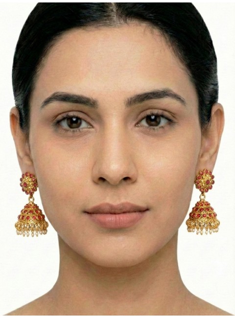 Antique Polki Earrings